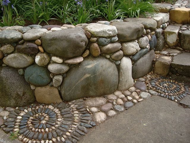 rock retaining wall utah builders